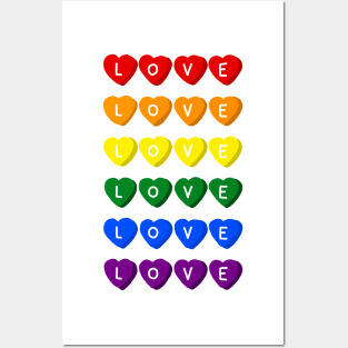 Pride love Posters and Art